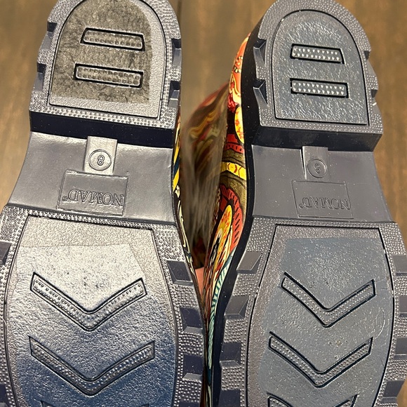 Nomad Multicolor Paisley Rain Boots - Picture 8 of 9